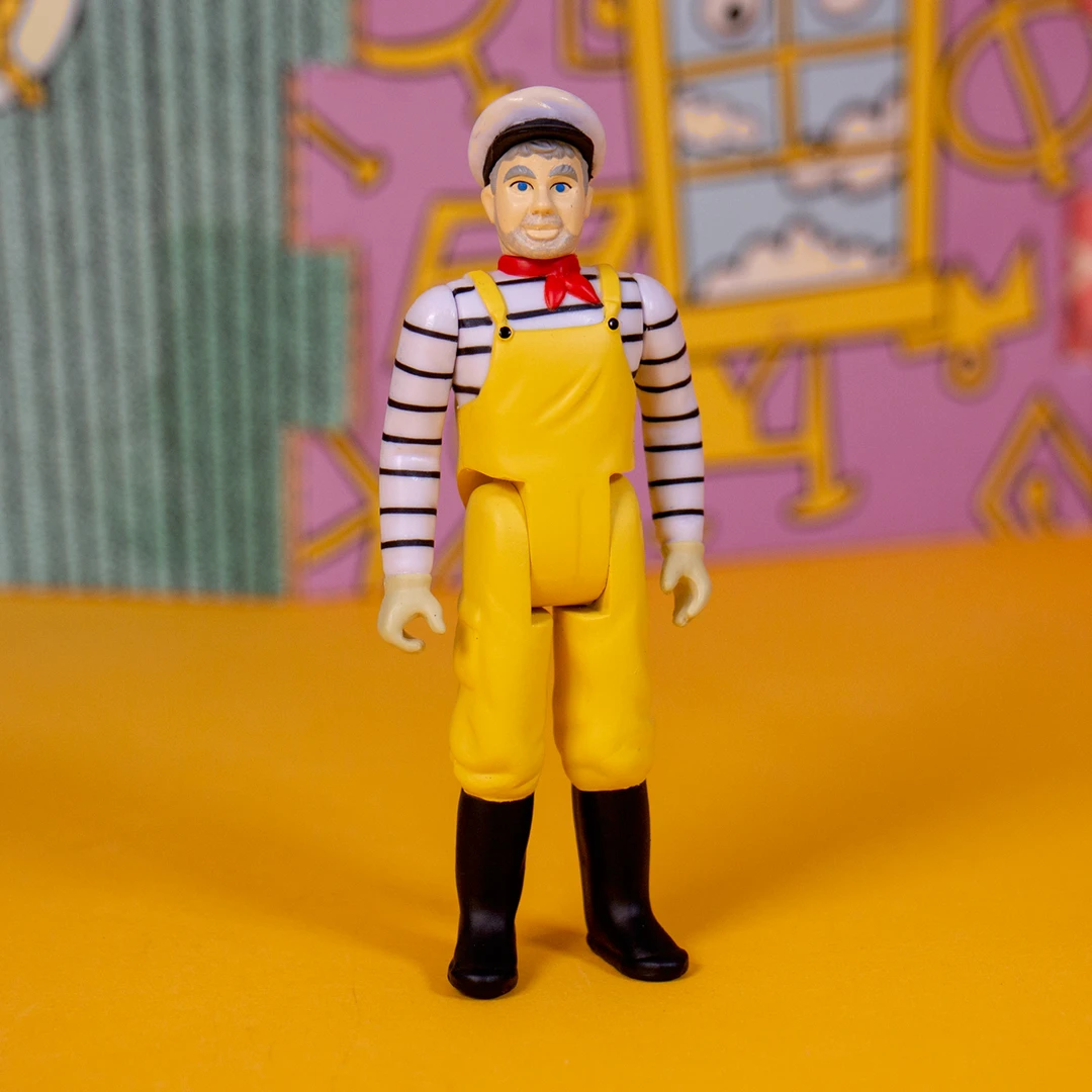 Super7 Pee-wee's Playhouse ReAction Figure - Captain Carl 5 Super7 Pee-wee's Playhouse ReAction Figure - Captain Carl