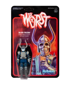 Super7 The Worst ReAction Figure - Black Falcon Wide Release Color