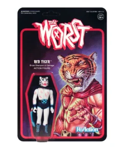Super7 The Worst ReAction Figure - Red Tiger (Color 2)