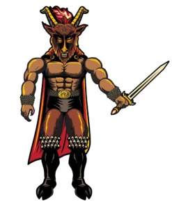 Super7 Heavy Metal Slayer Paper People - Minotaur