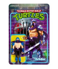 Super7 Teenage Mutant Ninja Turtles ReAction Figure - Shredder Movies & TV