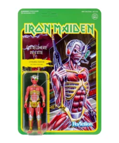 Super7 Iron Maiden ReAction Figure - Somewhere In Time (Album Art) Music