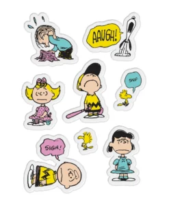 Super7 Peanuts Puffy Stickers - Set