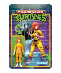 Super7 Teenage Mutant Ninja Turtles ReAction Figure Wave 2 - April ONeil Movies & TV