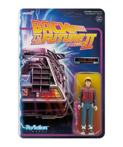 Super7 Back To The Future 2 ReAction Figure Wave 1 - Marty McFly Future Sci-Fi