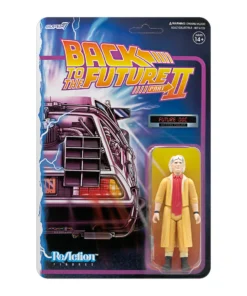 Super7 Sci-Fi Back To The Future 2 ReAction Figure Wave 1 - Doc Brown Future