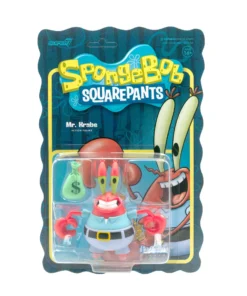 Super7 SpongeBob SquarePants ReAction Wave 1 - Mr. Krabs Movies & TV