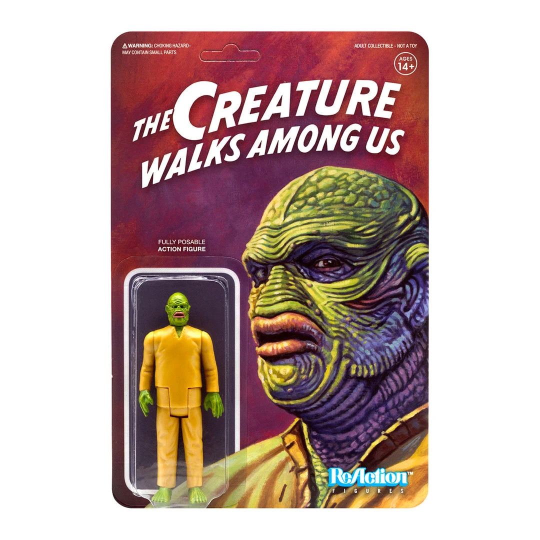 Super7 Universal Monsters ReAction Figure - The Creature Walks Among Us 3 Super7 Universal Monsters ReAction Figure - The Creature Walks Among Us