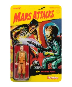 Super7 Mars Attacks ReAction Figure - Burning Flesh