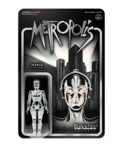 Super7 Metropolis ReAction Figure - Maria (Vac Metal Silver) Movies & TV