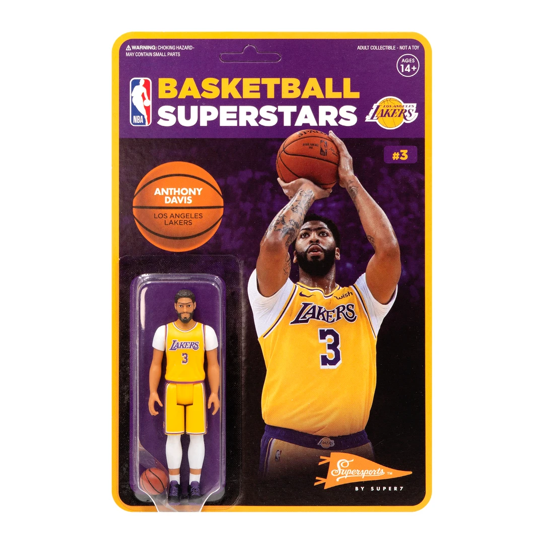 Super7 NBA Supersports Figure - Anthony Davis (Lakers) 3 Super7 NBA Supersports Figure - Anthony Davis (Lakers)