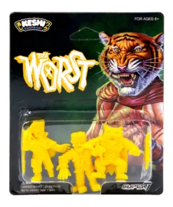 Super7 The Worst Keshi Pack A - Red Tiger, Captain Deadstar, Frankenghost (Yellow)