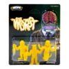 Super7 The Worst Keshi Pack B - Shedusa, Werewolf Biker, Cortex Commander (Yellow)