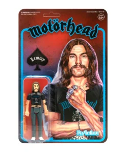 Super7 Music Motorhead ReAction Figure - Lemmy (Skull Pile Shirt)