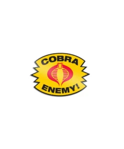 Super7 Movies & TV G.I. Joe - Hasbro Cobra Enemy Enamel Pin