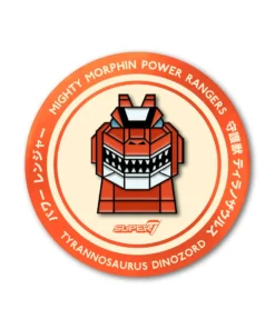 Super7 Mighty Morphin Power Rangers Enamel Pin - T-Rex Zord