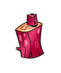 Super7 Ren & Stimpy Enamel Pin - LOG! 2-Pin Set Animation