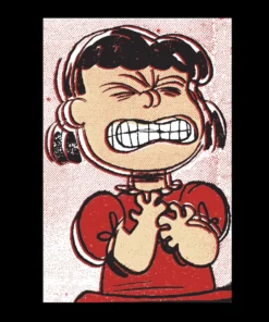 Super7 Peanuts T-shirt - Angry Lucy