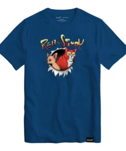 Super7 Ren & Stimpy T-Shirt - Realistic Ren & Stimpy Animation