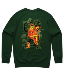 Super7 Toho Crewneck Sweatshirt - Anatomical Godzilla