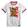 Super7 Toho T-Shirt - Anatomical Godzilla Ringer