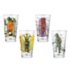 Super7 Toho Drinkware - Anatomical Kaiju (Set Of 4) Godzilla
