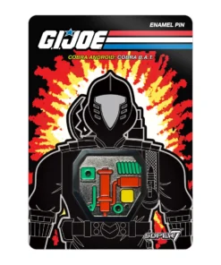 Super7 Movies & TV G.I. Joe Enamel Pin - Cobra B.A.T.