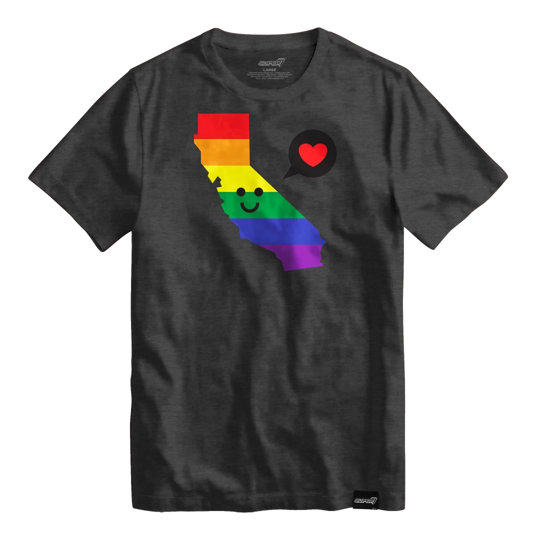Super7 T-Shirt - California Pride Super7 Originals 3 Super7 T-Shirt - California Pride Super7 Originals