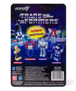Super7 Transformers ReAction Figure - Jazz Movies & TV