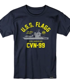 Super7 Movies & TV G.I. Joe T-Shirt - U.S.S. FLAGG