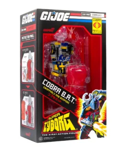 Super7 Movies & TV G.I. Joe Super Cyborg – Cobra B.A.T. (Clear)