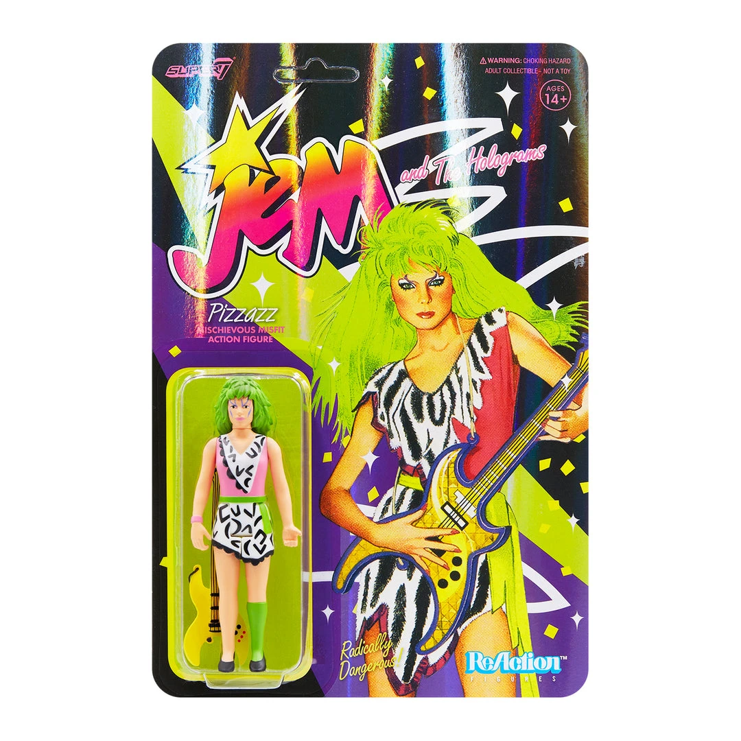 Super7 Jem And The Holograms ReAction Figure - Pizzazz Movies & TV 3 Super7 Jem And The Holograms ReAction Figure - Pizzazz Movies & TV