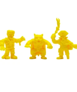 Super7 The Worst Keshi Pack A - Red Tiger, Captain Deadstar, Frankenghost (Yellow)