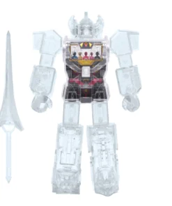 Super7 Movies & TV Mighty Morphin Power Rangers Super Cyborg - Megazord (Clear)