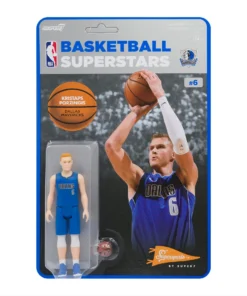 Super7 NBA Supersports Figure - Kristaps Porzingis (Mavericks)