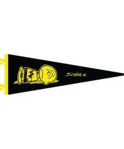 Super7 Peanuts Pennant - Laying Down Charlie Brown