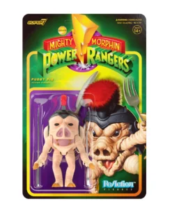 Super7 Mighty Morphin Power Rangers Reaction Figure Wave 1 - Pudgy Pig