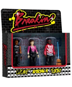 Super7 Movies & TV Breakin' ReAction Figures - 3-Pack [Ozone, Special K, Turbo] (Metallic)