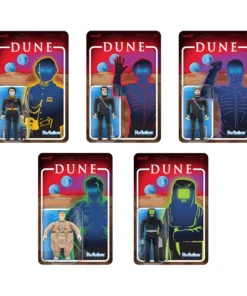Super7 Movies & TV Dune ReAction Full Set - Wave 1 (Set Of 5)