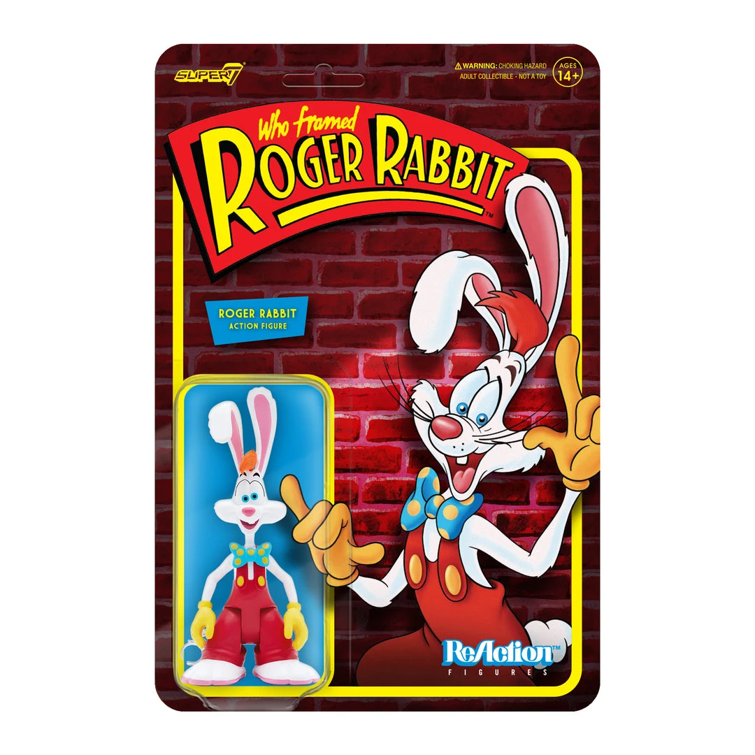 Super7 Who Framed Roger Rabbit ReAction Figure Wave 1 - Roger Rabbit 3 Super7 Who Framed Roger Rabbit ReAction Figure Wave 1 - Roger Rabbit