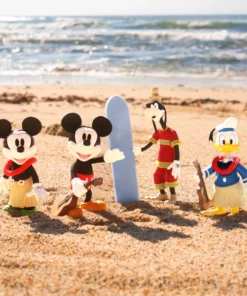 Super7 Disney ReAction Figures - Vintage Collection Wave 2 Full Set - Hawaiian Holiday (Set Of 4)