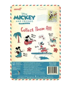 Super7 Movies & TV Disney ReAction Figures - Vintage Collection Wave 2 - Mickey Mouse (Hawaiian Holiday)