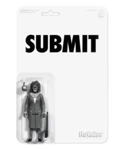 Super7 Movies & TV They Live ReAction Figure - Female Ghoul (Black & White)