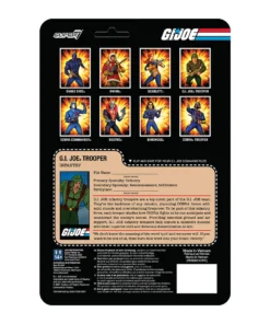 Super7 G.I. Joe ReAction Figures Wave 1 - Greenshirt (Brown) Movies & TV