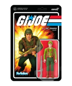 Super7 G.I. Joe ReAction Figures Wave 1 - Greenshirt (Pink)