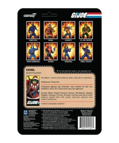 Super7 Movies & TV G.I. Joe ReAction Figures Wave 1 - Kwinn
