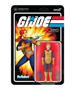 Super7 G.I. Joe ReAction Figures Wave 1 - Scarlett