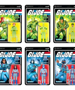 Super7 G.I. Joe ReAction - Glow Patrol Set