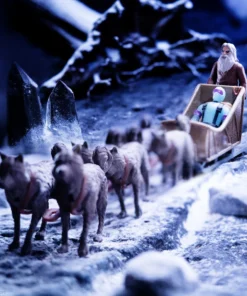 Super7 G.I. Joe ReAction Figures - Arctic Rescue Vehicle (Snake Eyes & Blind Woodsman) Movies & TV