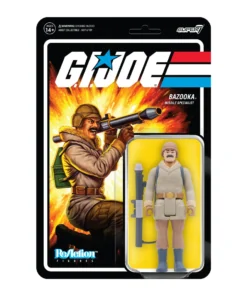 Super7 G.I. Joe ReAction Figures Wave 2 - Bazooka (Arctic) Movies & TV
